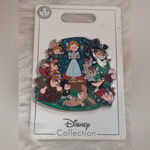 Disney Family Cluster Supporting Cast Member Pin Peter Pan Lost Boys Hook Wendy